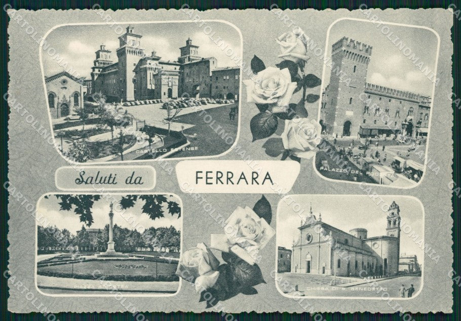 Ferrara Città Saluti da FG cartolina ZKM6946 – fronte