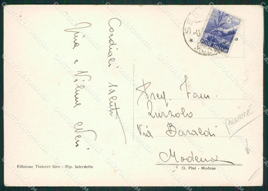 Modena Sestola PIEGHINE FG cartolina ZKM6950 – retro
