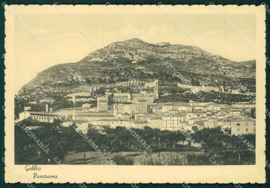 Perugia Gubbio FG cartolina ZKM6957 – fronte