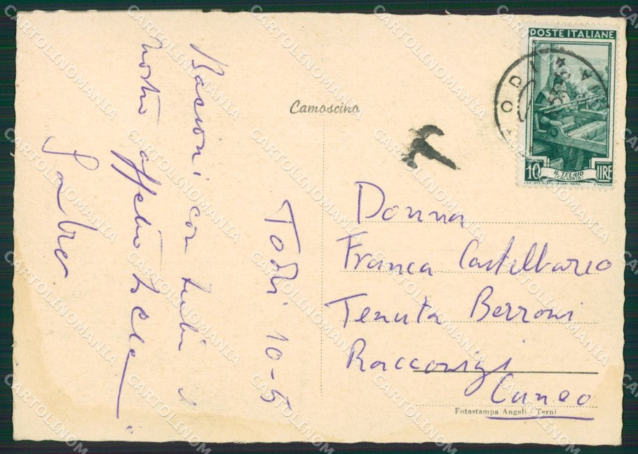Perugia Todi MACCHIA FG cartolina ZKM6962 – retro