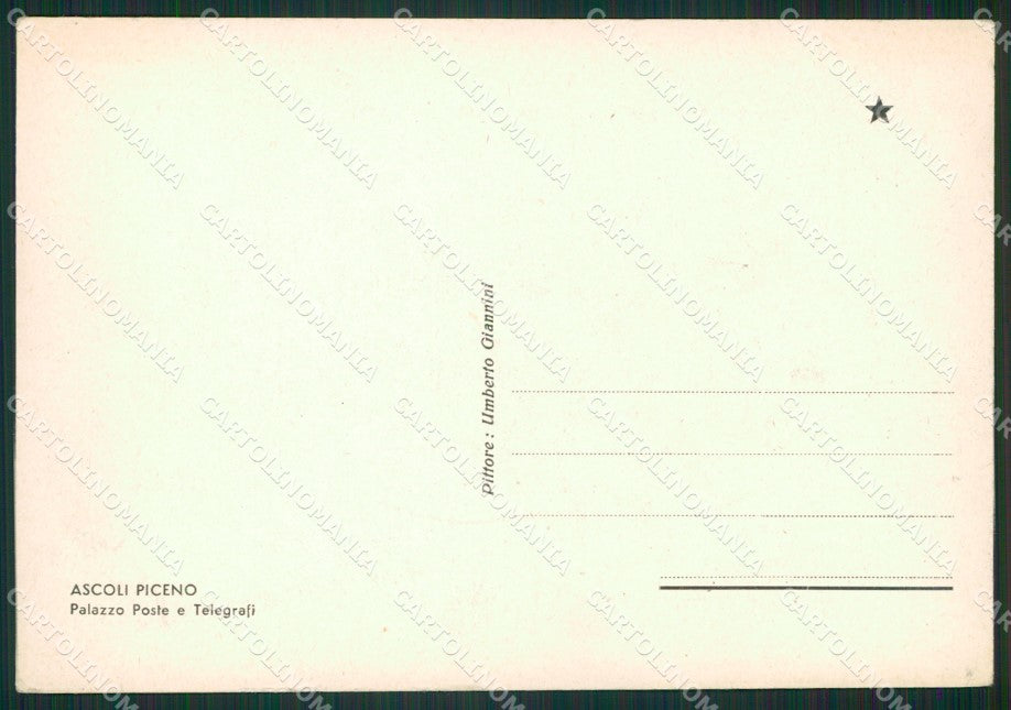 Ascoli Piceno Città Poste FG cartolina ZKM6968 – retro