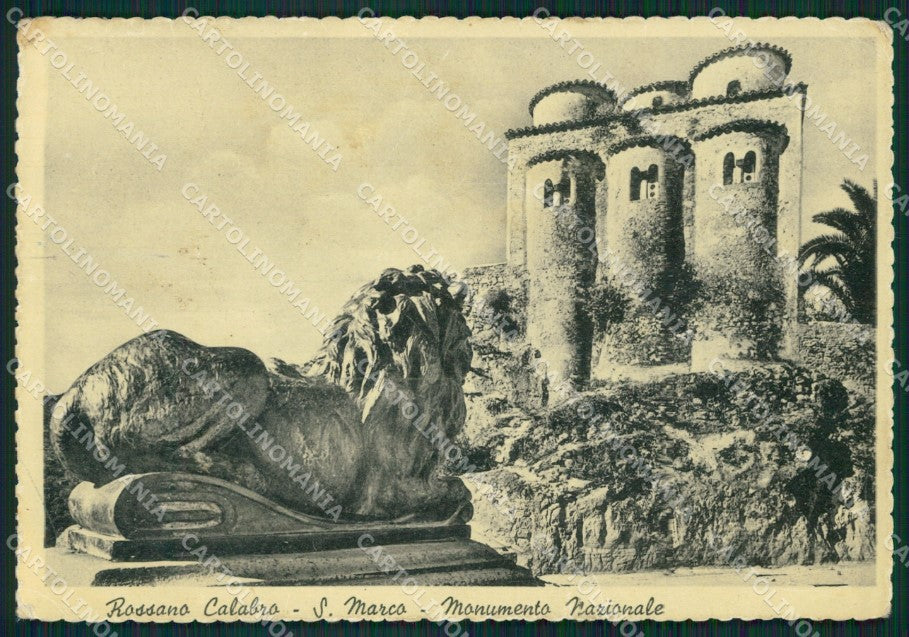 Cosenza Rossano Calabro PIEGHINE FG cartolina ZKM6972 – fronte