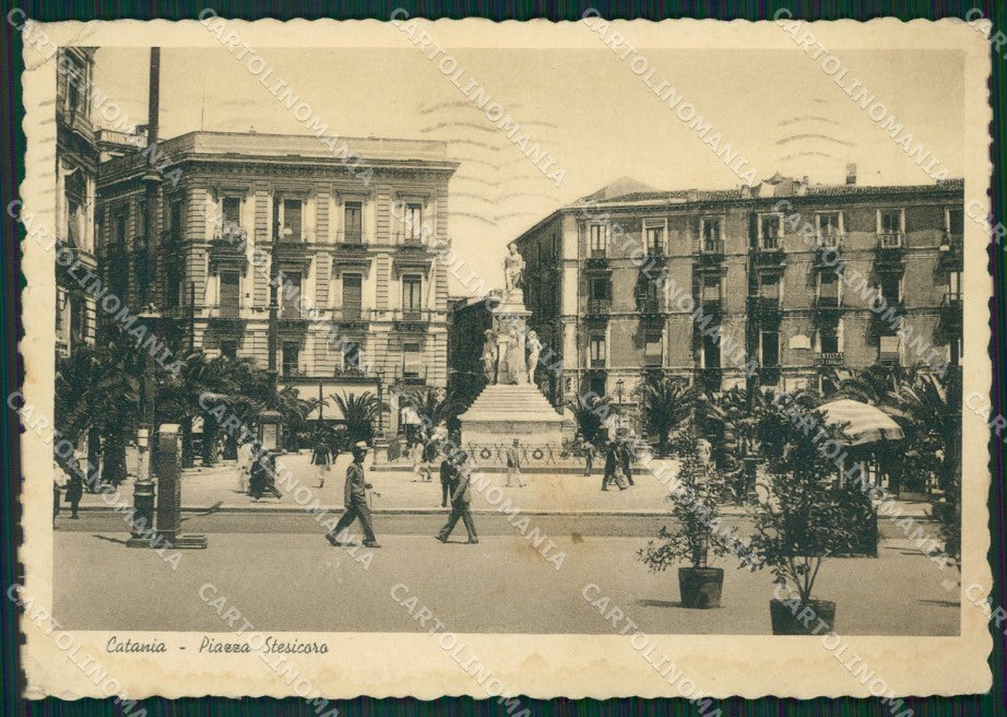 Catania Città TRACCE UMIDO FG cartolina ZKM6983 – fronte