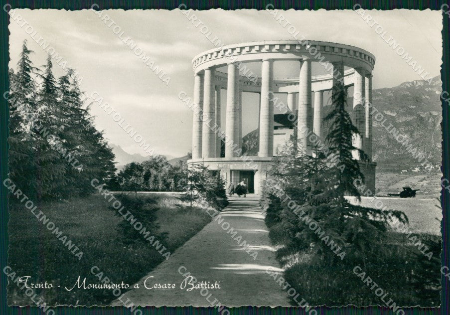 Trento Città PIEGHINA Foto FG cartolina ZKM6990 – fronte