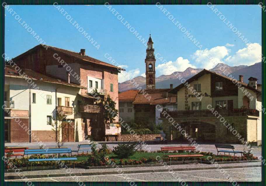 Trento Tesero Foto FG cartolina ZKM6992 – fronte