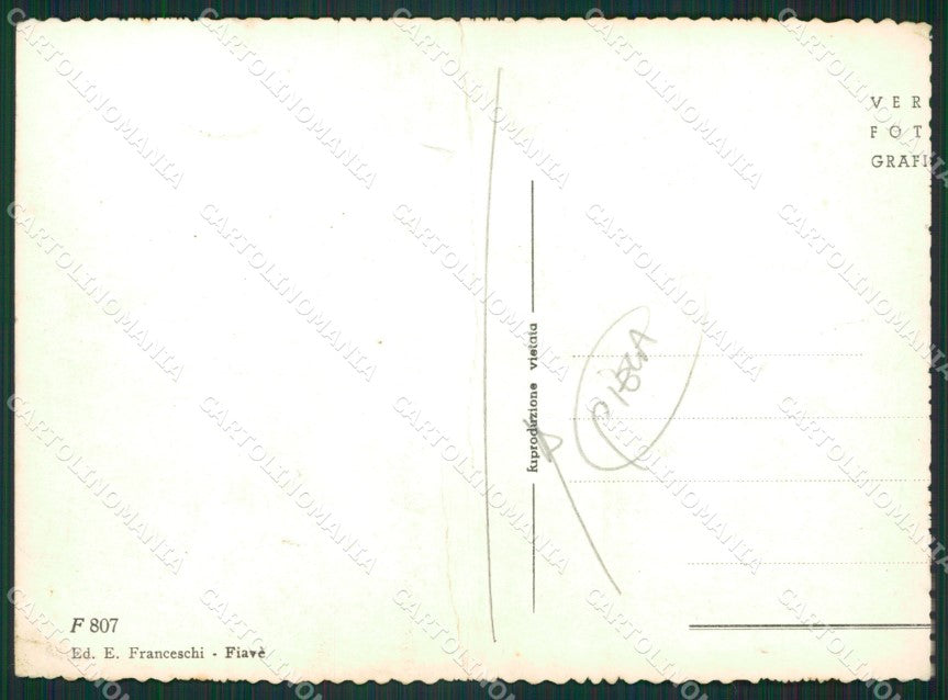 Trento Spiazzo PIEGA Foto FG cartolina ZKM7009 – retro