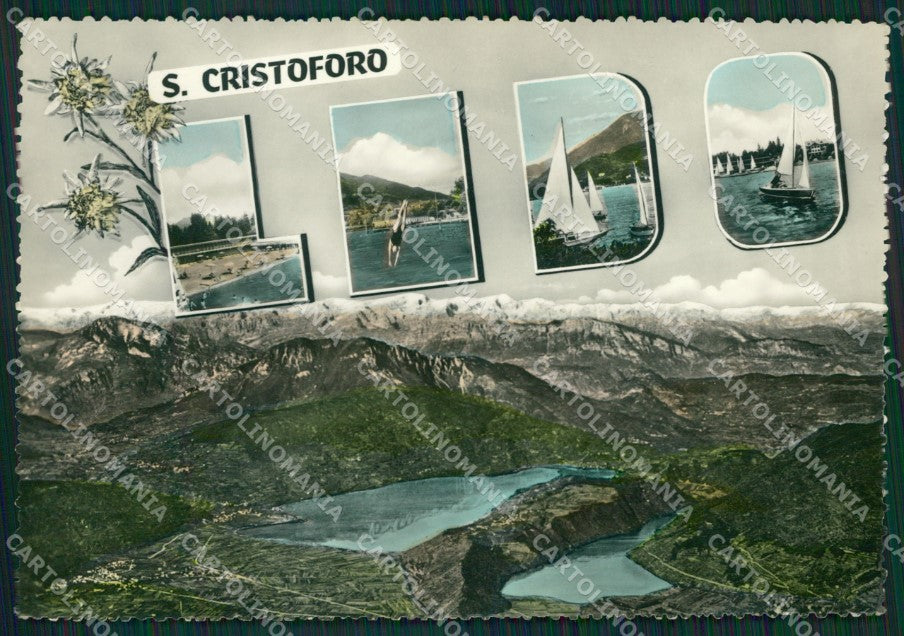 Trento Pergine San Cristoforo Foto FG cartolina ZKM7016 – fronte