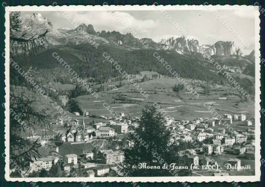 Trento Moena di Fassa Foto FG cartolina ZKM7019 – fronte