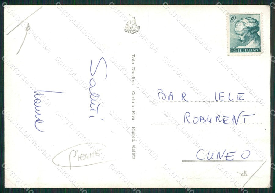 Trento Moena PIEGHE Foto FG cartolina ZKM7028 – retro