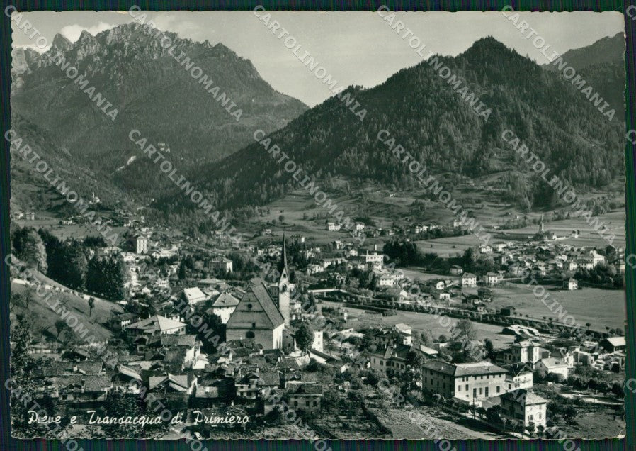 Trento Primiero Pieve Transacqua Foto FG cartolina ZKM7030 – fronte