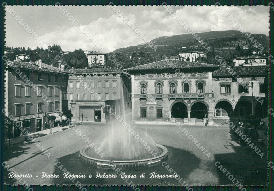 Trento Rovereto Fontana Foto FG cartolina ZKM7039 – fronte
