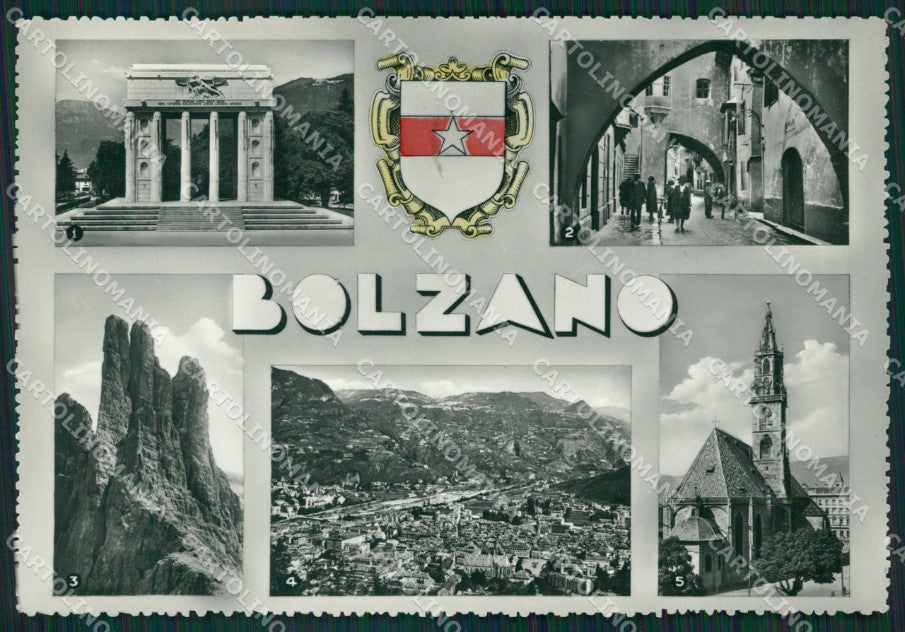 Bolzano Città Foto FG cartolina ZKM7044 – fronte