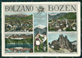 Bolzano Città PIEGA Foto FG cartolina ZKM7050 – fronte