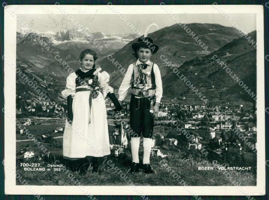 Bolzano Città Costumi Foto FG cartolina ZKM7054 – fronte