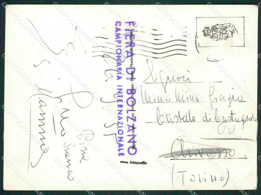 Bolzano Città Costumi Foto FG cartolina ZKM7054 – retro