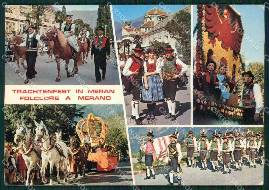 Bolzano Merano Costumi Foto FG cartolina ZKM7060 – fronte