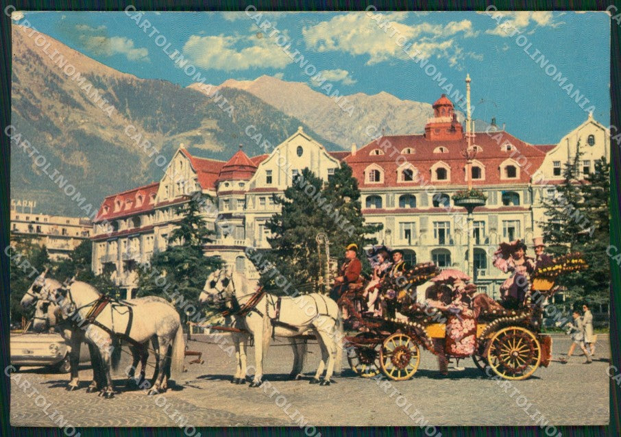 Bolzano Merano Carrozza Foto FG cartolina ZKM7063 – fronte