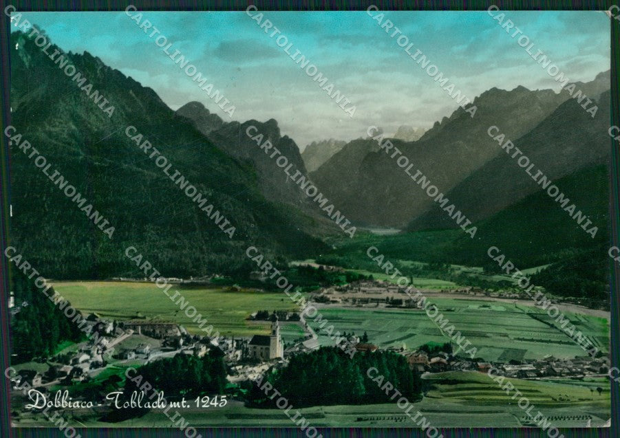 Bolzano Dobbiaco Foto FG cartolina ZKM7069 – fronte