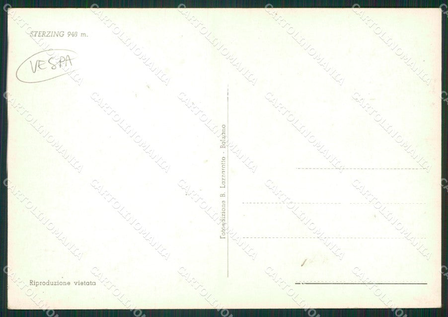 Bolzano Vitipeno Auto Vespa Foto FG cartolina ZKM7071 – retro