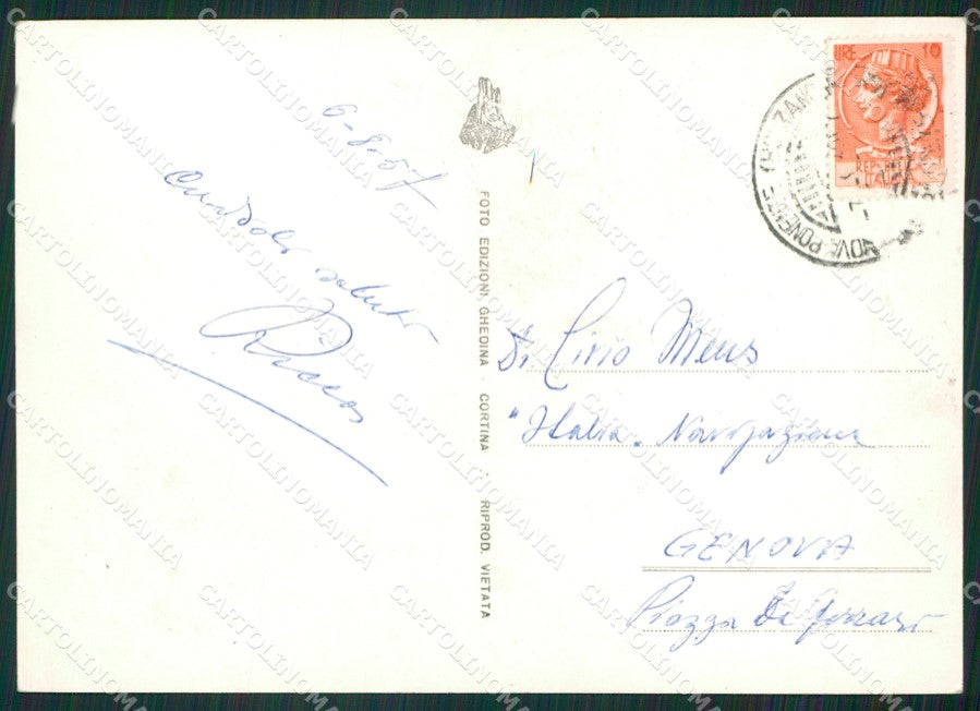 Bolzano Nova Ponente Foto FG cartolina ZKM7074 – retro