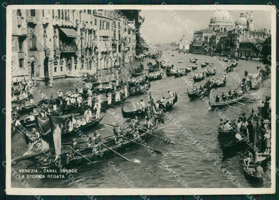 Venezia Città Regata Foto FG cartolina ZKM7086 – fronte