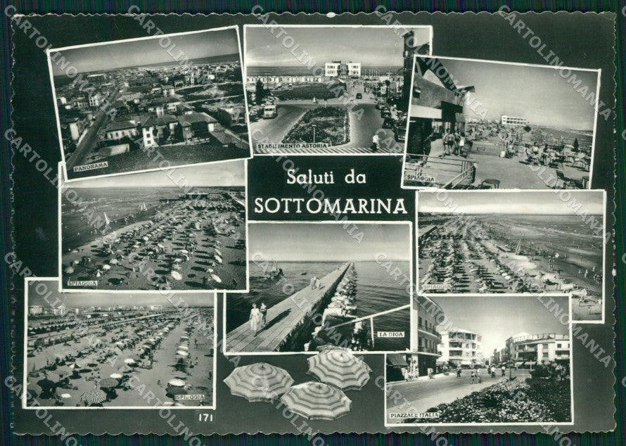 Venezia Chioggia Sottomarina Saluti da Foto FG cartolina ZKM7098 – fronte