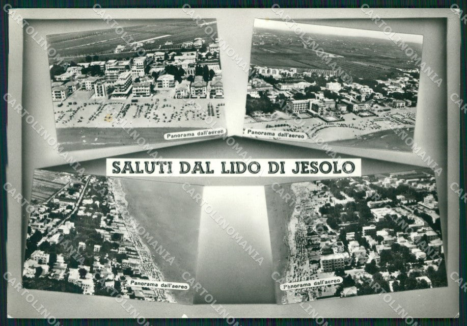 Venezia Jesolo Lido di Saluti da Foto FG cartolina ZKM7102 – fronte