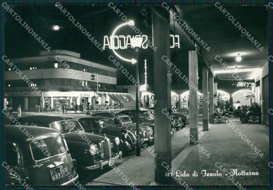 Venezia Jesolo Lido di Auto Foto FG cartolina ZKM7103 – fronte