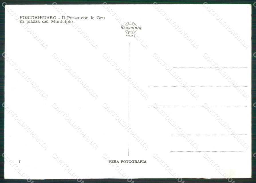 Venezia Portogruaro Foto FG cartolina ZKM7108 – retro