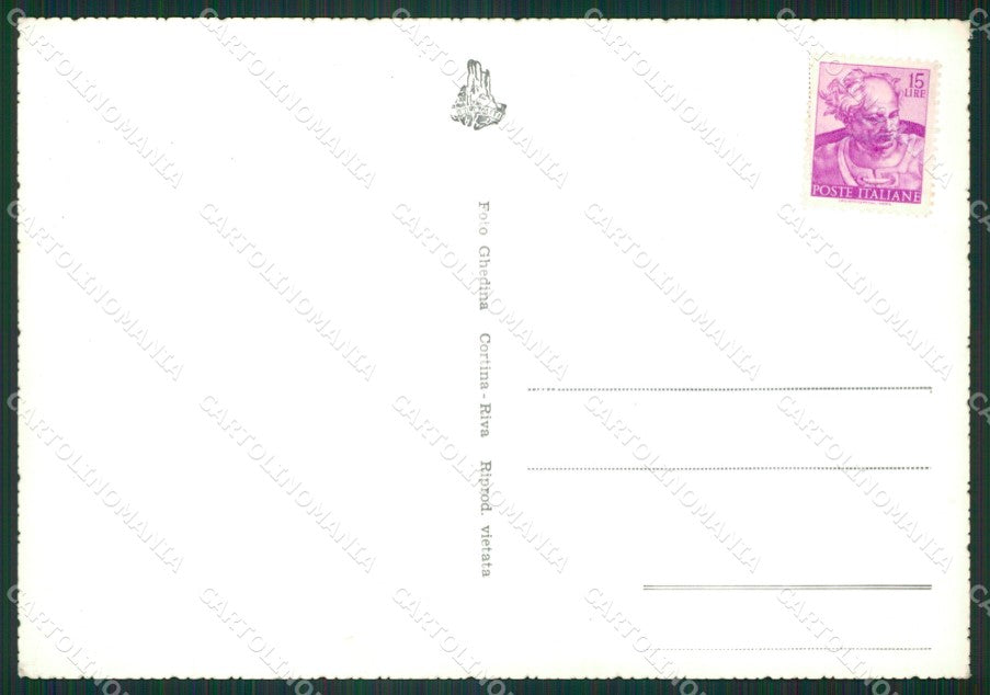 Belluno San Nicolò Costa di Foto FG cartolina ZKM7119 – retro