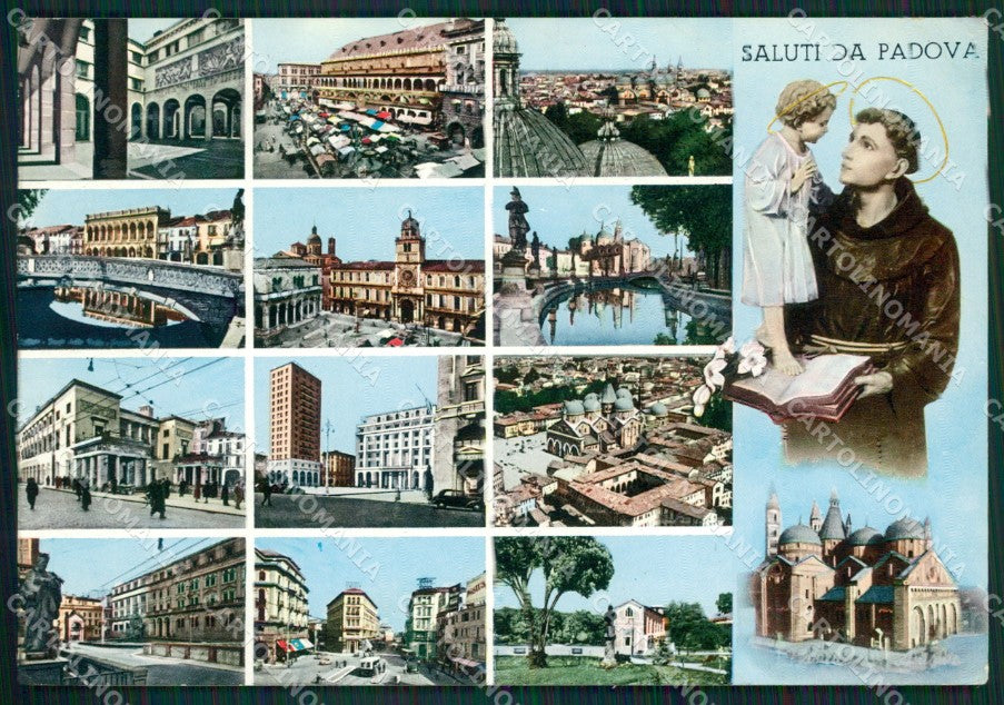 Padova Città Saluti da PIEGA Foto FG cartolina ZKM7149 – fronte