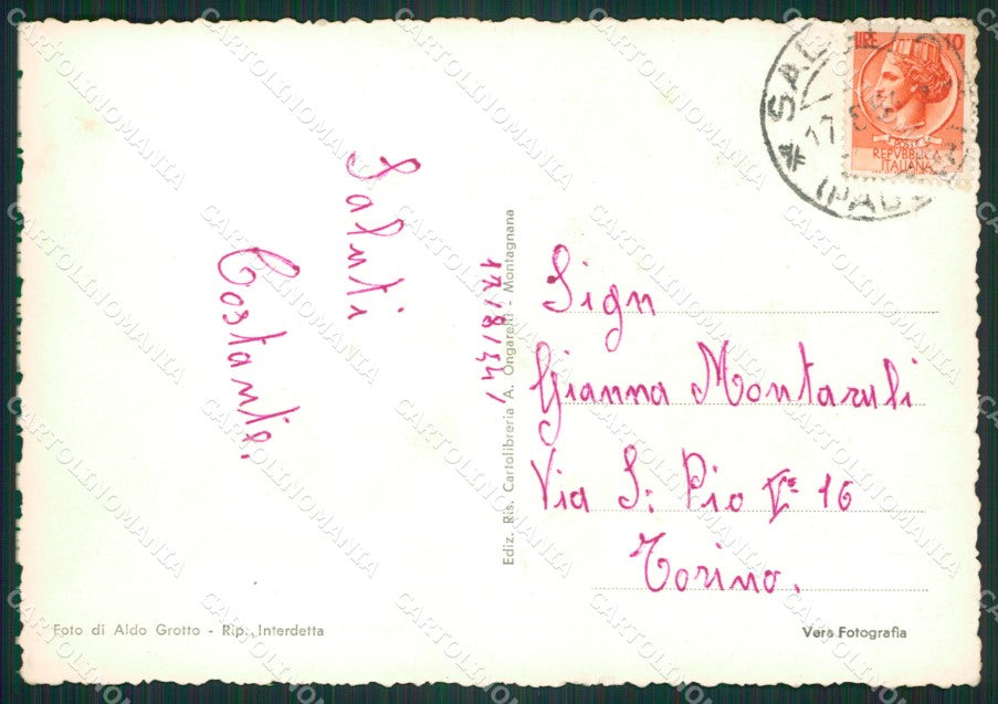 Padova Montagnana Foto FG cartolina ZKM7155 – retro