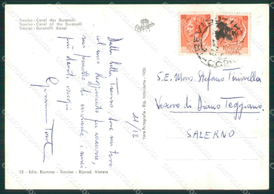 Treviso Città Foto FG cartolina ZKM7163 – retro