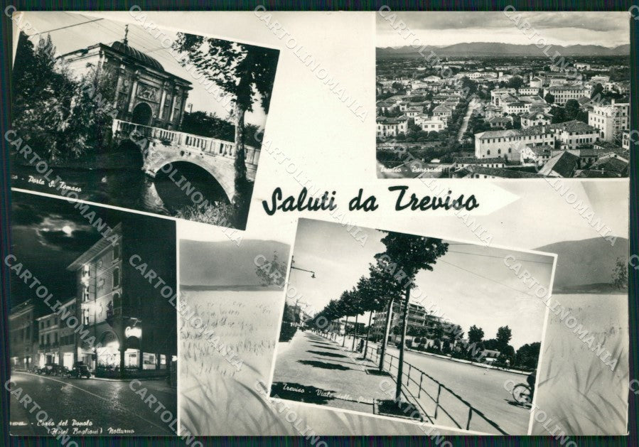 Treviso Città Saluti da Foto FG cartolina ZKM7164 – fronte