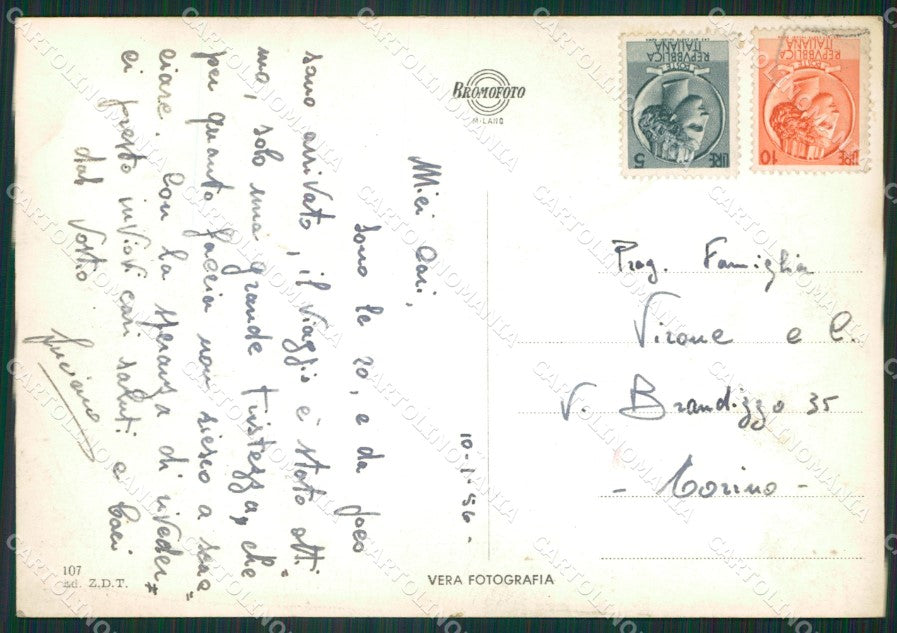 Treviso Città Saluti da Foto FG cartolina ZKM7164 – retro