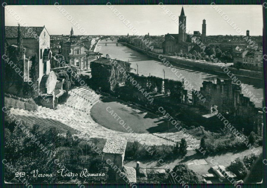 Verona Città Teatro Romano Foto FG cartolina ZKM7183 – fronte