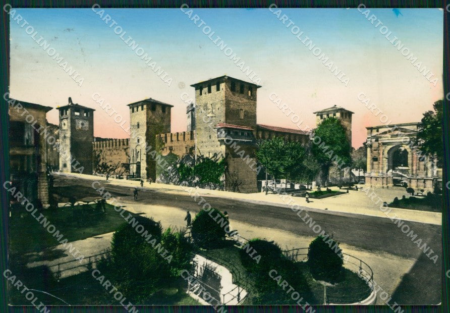 Verona Città PIEGHINA Foto FG cartolina ZKM7186 – fronte