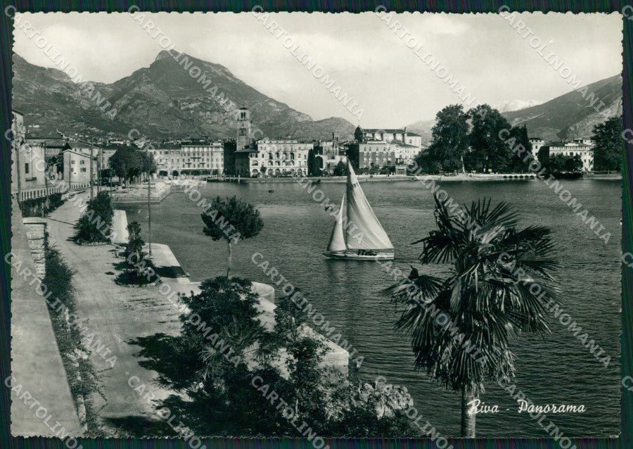 Trento Riva Barca Foto FG cartolina ZKM7197 – fronte