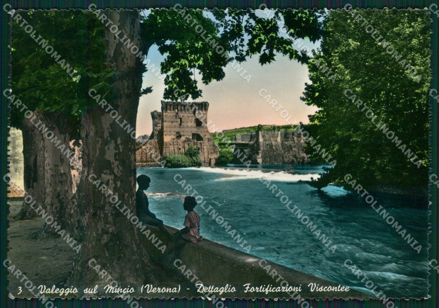 Verona Valeggio Sul Mincio PIEGHINA Foto FG cartolina ZKM7201 – fronte