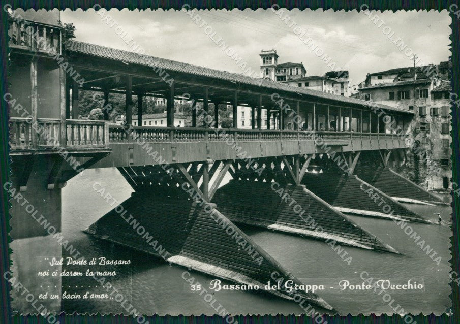 Vicenza Bassano del Grappa Foto FG cartolina ZKM7210 – fronte