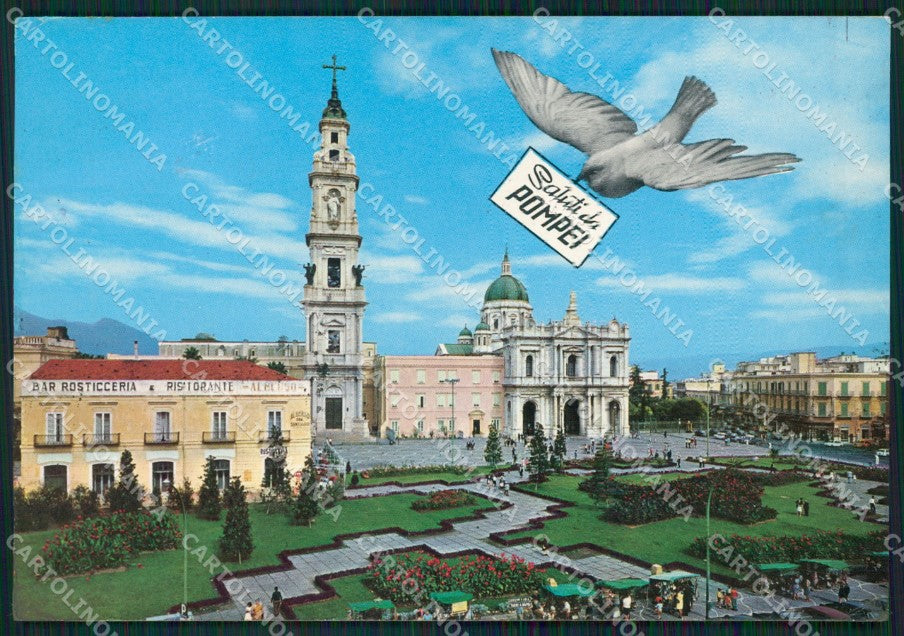 Napoli Pompei Saluti da Foto FG cartolina ZKM7228 – fronte