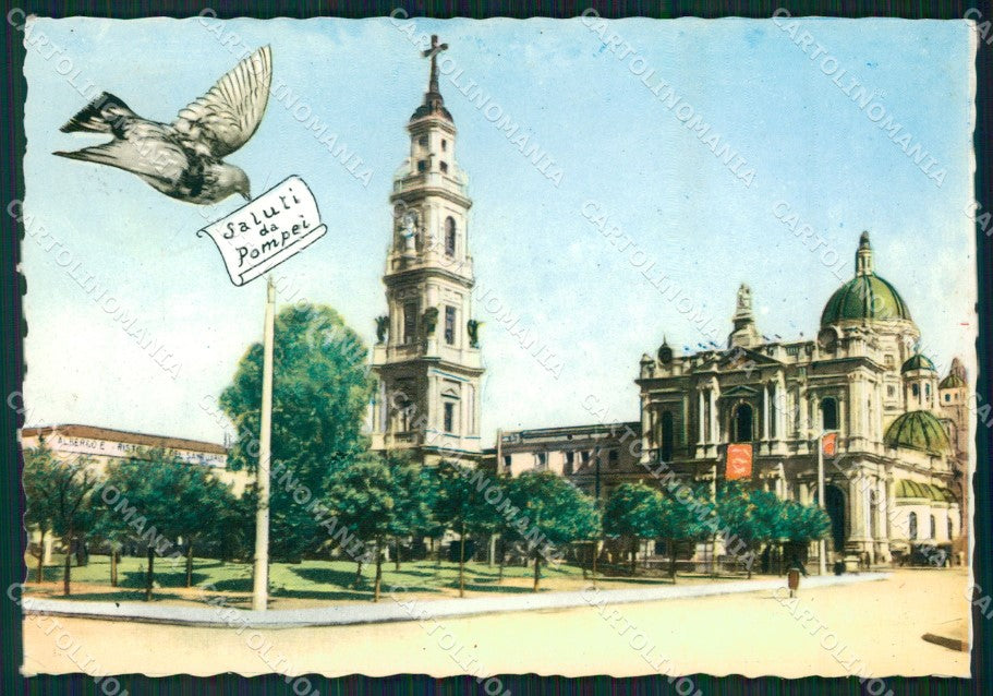 Napoli Pompei Saluti da Foto FG cartolina ZKM7229 – fronte