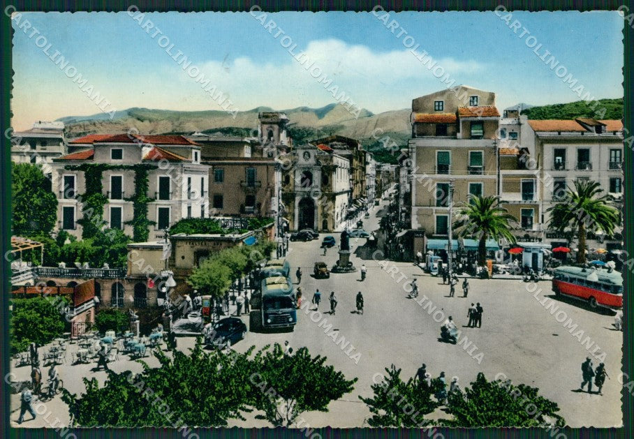 Napoli Sorrento Corriera Foto FG cartolina ZKM7231 – fronte