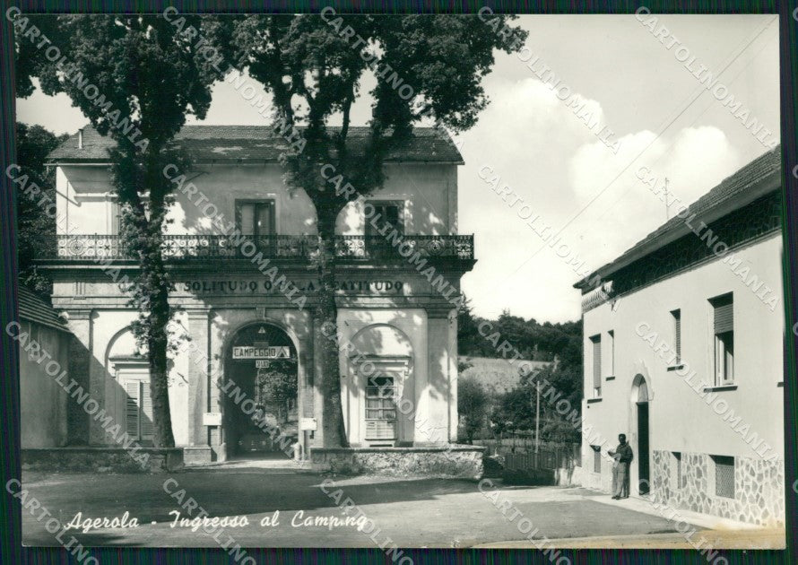 Napoli Agerola Campeggio Foto FG cartolina ZKM7239 – fronte