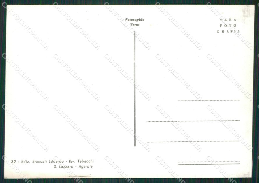 Napoli Agerola Campeggio Foto FG cartolina ZKM7239 – retro