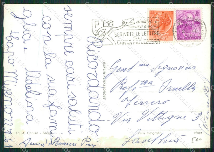 Napoli Bacoli Foto FG cartolina ZKM7250 – retro