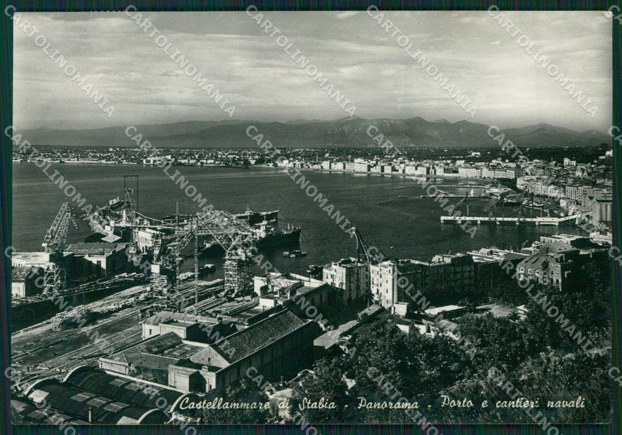 Napoli Castellammare di Stabia Foto FG cartolina ZKM7251 – fronte