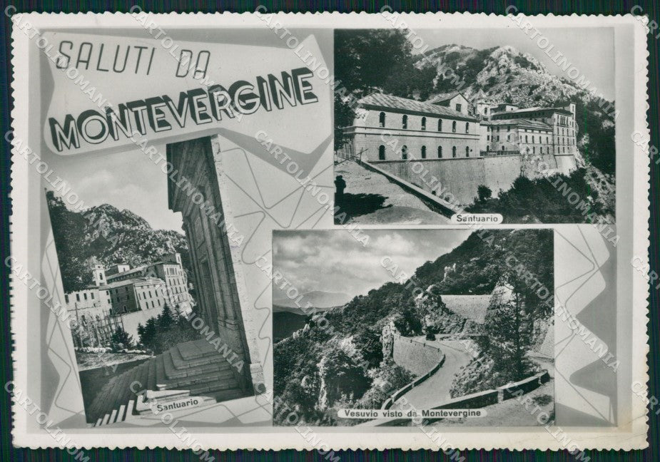 Avellino Mercogliano Montevergine Foto FG cartolina ZKM7255 – fronte