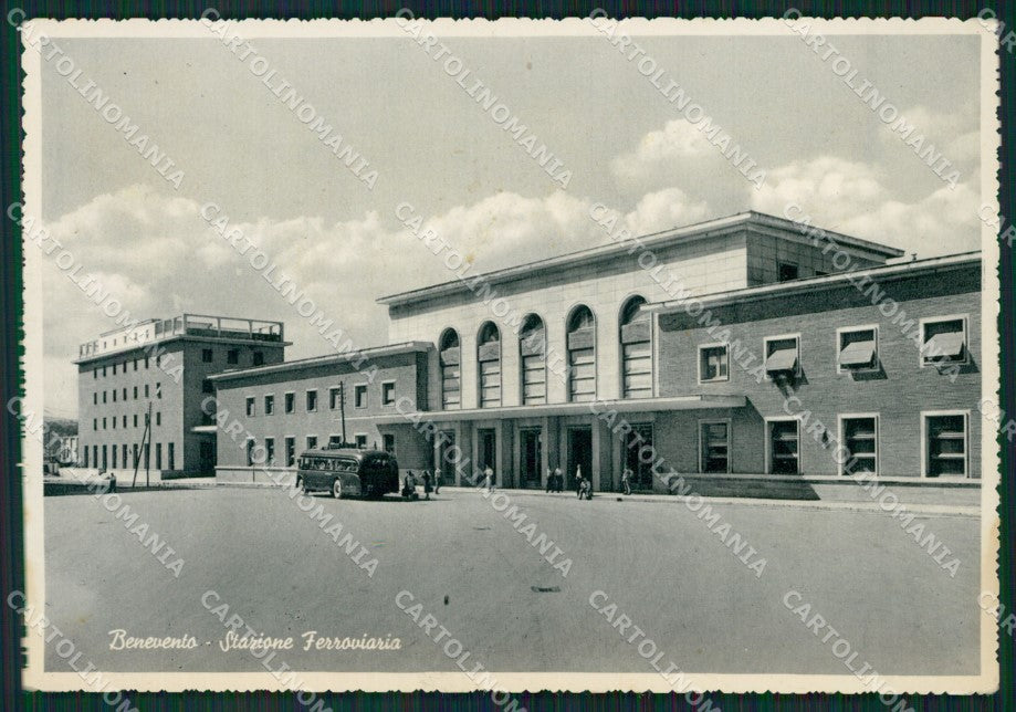 Benevento Città Stazione Corriera ABRASA Foto FG cartolina ZKM7269 – fronte