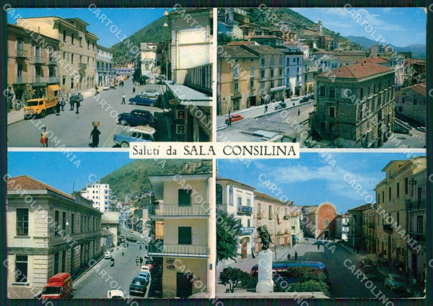 Salerno Sala Consilina Saluti da Foto FG cartolina ZKM7291 – fronte